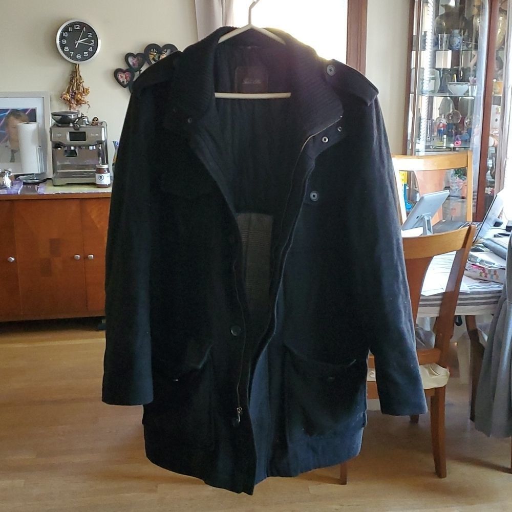 Men's Tasso Elba Black Peacoat